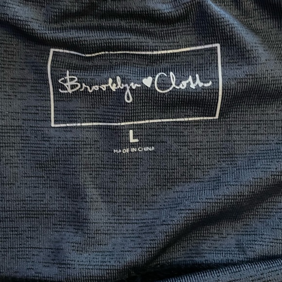 Brooklyn cloth Gray Athletic shorts - Picture 2 of 3